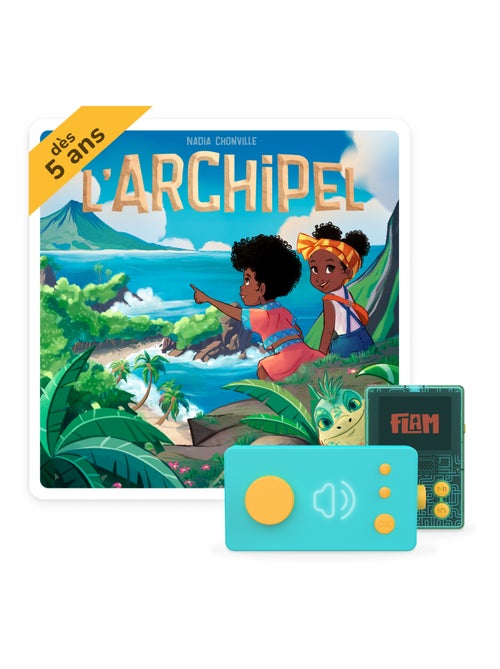Lunii - Coffret L'Archipel - Livre audio interactif dés 5 ans à écouter sur Ma Fabrique à Histoires - Kiabi