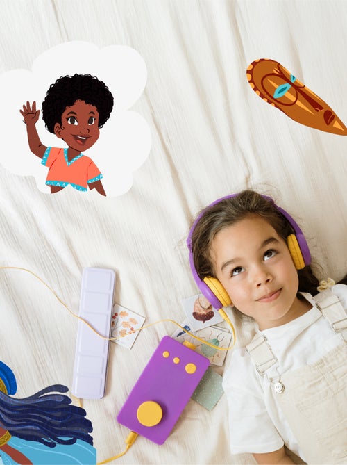 Lunii - Coffret L'Archipel - Livre audio interactif dés 5 ans à écouter sur Ma Fabrique à Histoires - Kiabi