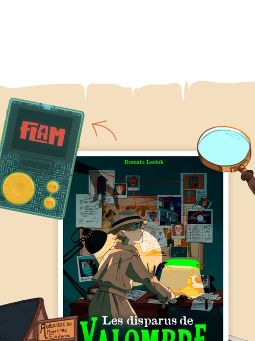 Lunii - Coffret Les disparus de Valombre - Livre audio interactif dés 9 ans à écouter sur FLAM - Kiabi