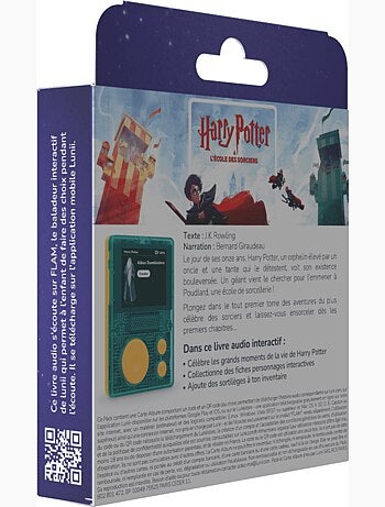 Lunii - harry potter tome 1 à l'ecole des sorciers (8 heures d'écoute)