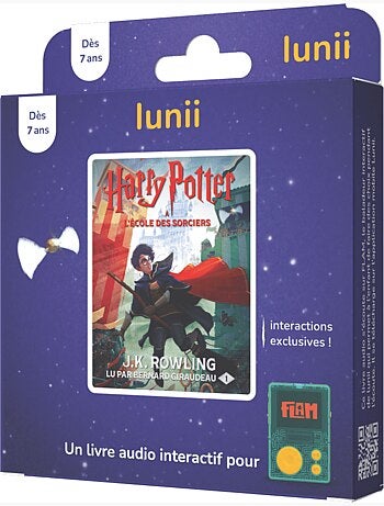 Lunii - harry potter tome 1 à l'ecole des sorciers (8 heures d'écoute)