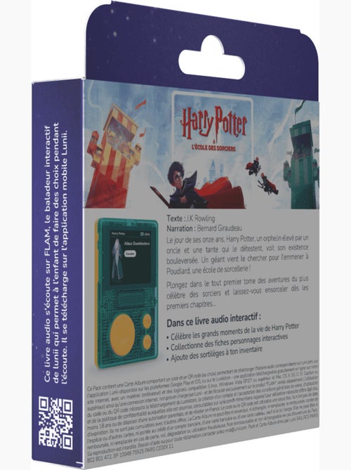 Lunii - harry potter tome 1 à l'ecole des sorciers (8 heures d'écoute) - Kiabi