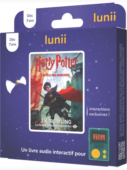 Lunii - harry potter tome 1 à l'ecole des sorciers (8 heures d'écoute) - Kiabi