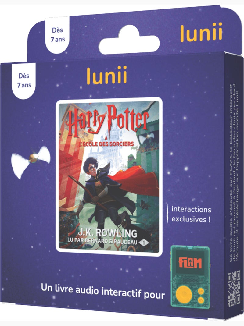 Lunii - harry potter tome 1 à l'ecole des sorciers (8 heures d'écoute) N/A - Kiabi