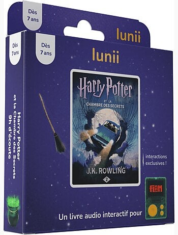 Lunii - harry potter tome 2 la chambre des secrets (9 heures d'écoute)