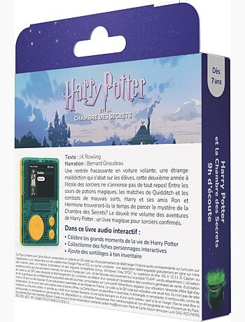 Lunii - harry potter tome 2 la chambre des secrets (9 heures d'écoute)