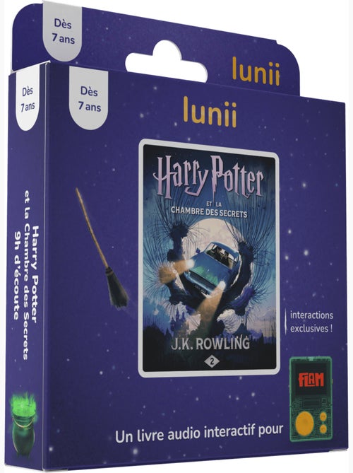 Lunii - harry potter tome 2 la chambre des secrets (9 heures d'écoute) - Kiabi