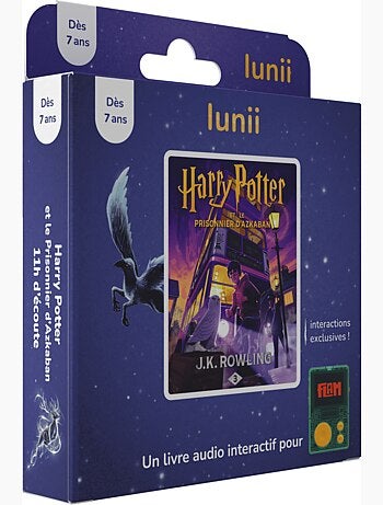 Lunii - harry potter tome 3 le prisonnier d'azkaban (11 heures d'écoute)