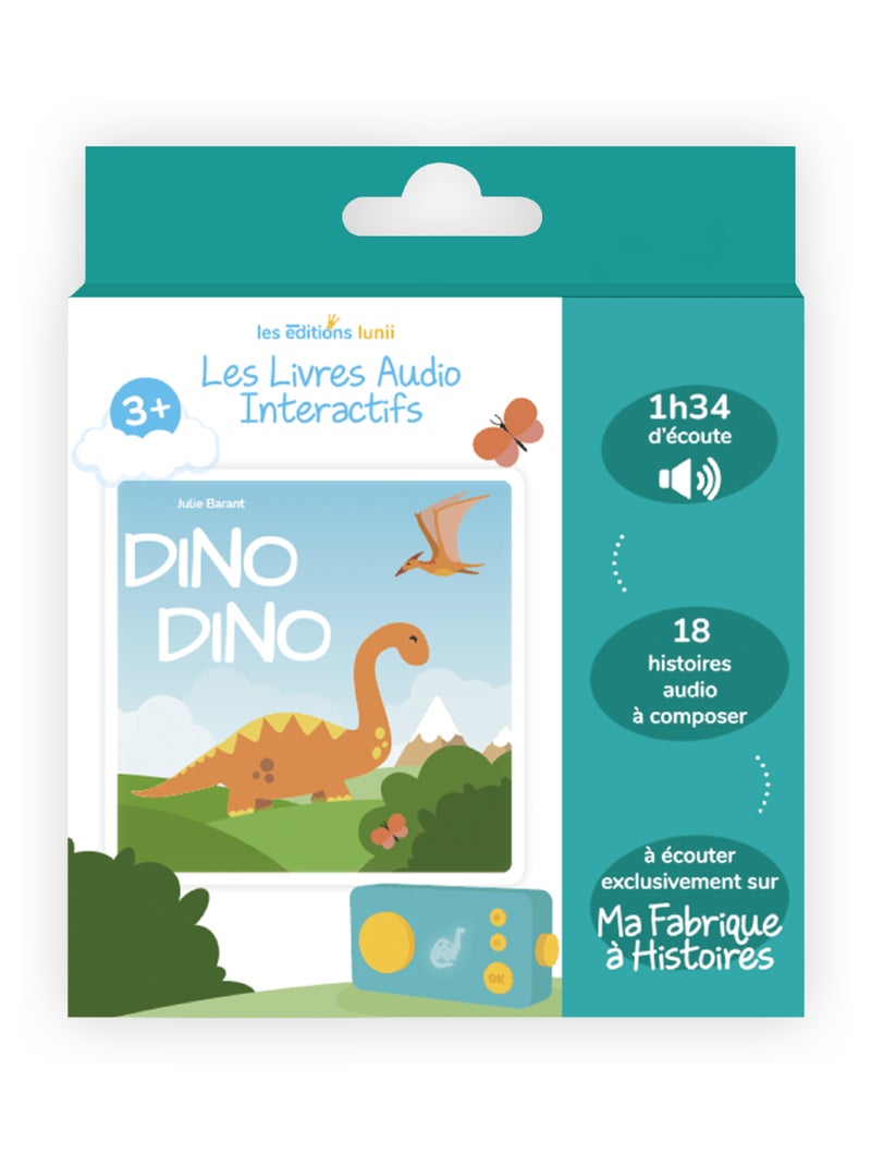 Lunii - Livre audio Dino Dino - dès 3 ans à écouter sur Ma Fabrique à Histoires et FLAM Multicolore - Kiabi