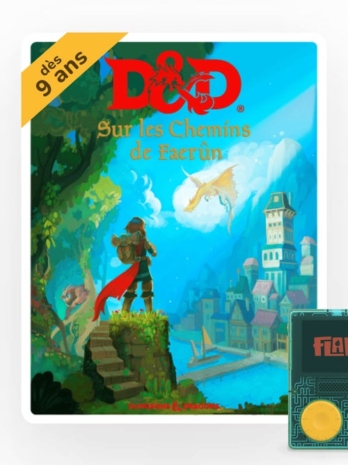 Lunii - Livre audio Donjons et Dragons - dès 9 ans à écouter exclusivement sur FLAM - Kiabi