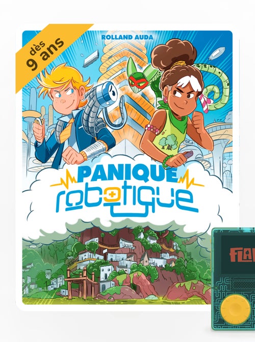 Lunii - Livre audio interactif Panique Robotique - dès 9 ans à écouter exclusivement sur FLAM - Kiabi