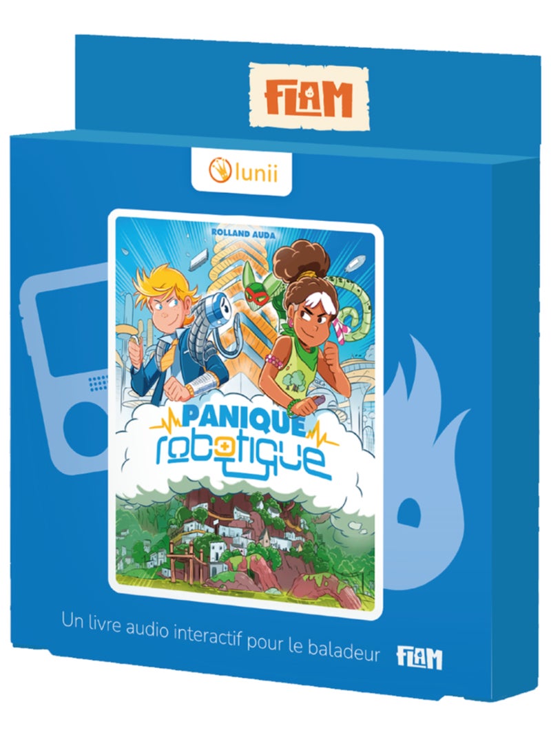 Lunii - Livre audio interactif Panique Robotique - dès 9 ans à écouter exclusivement sur FLAM Multicolore - Kiabi