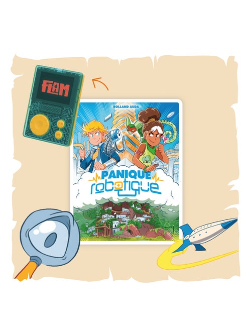 Lunii - Livre audio interactif Panique Robotique - dès 9 ans à écouter exclusivement sur FLAM - Kiabi