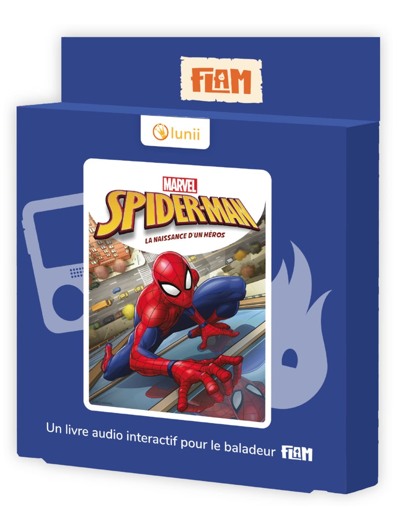 Lunii - Livre audio interactif Spiderman de Marvel - dès 7 ans à écouter exclusivement sur FLAM Multicolore - Kiabi