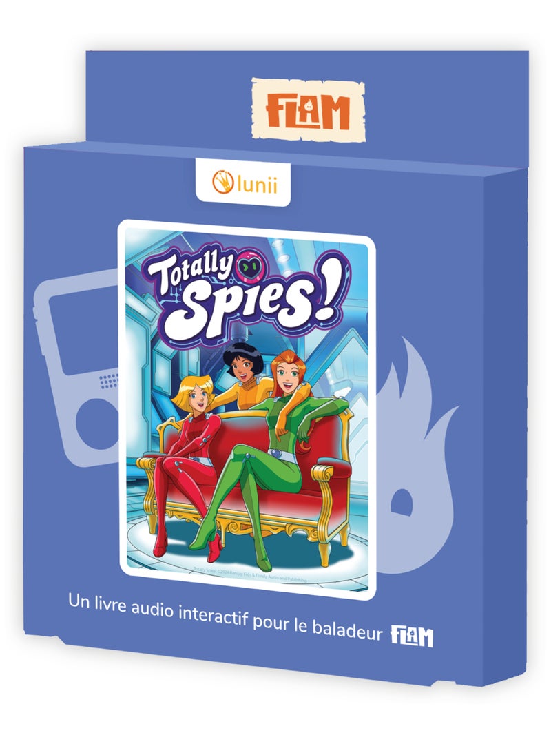 Lunii - Livre audio interactif Totally Spies - dès 9 ans à écouter exclusivement sur FLAM Vert - Kiabi