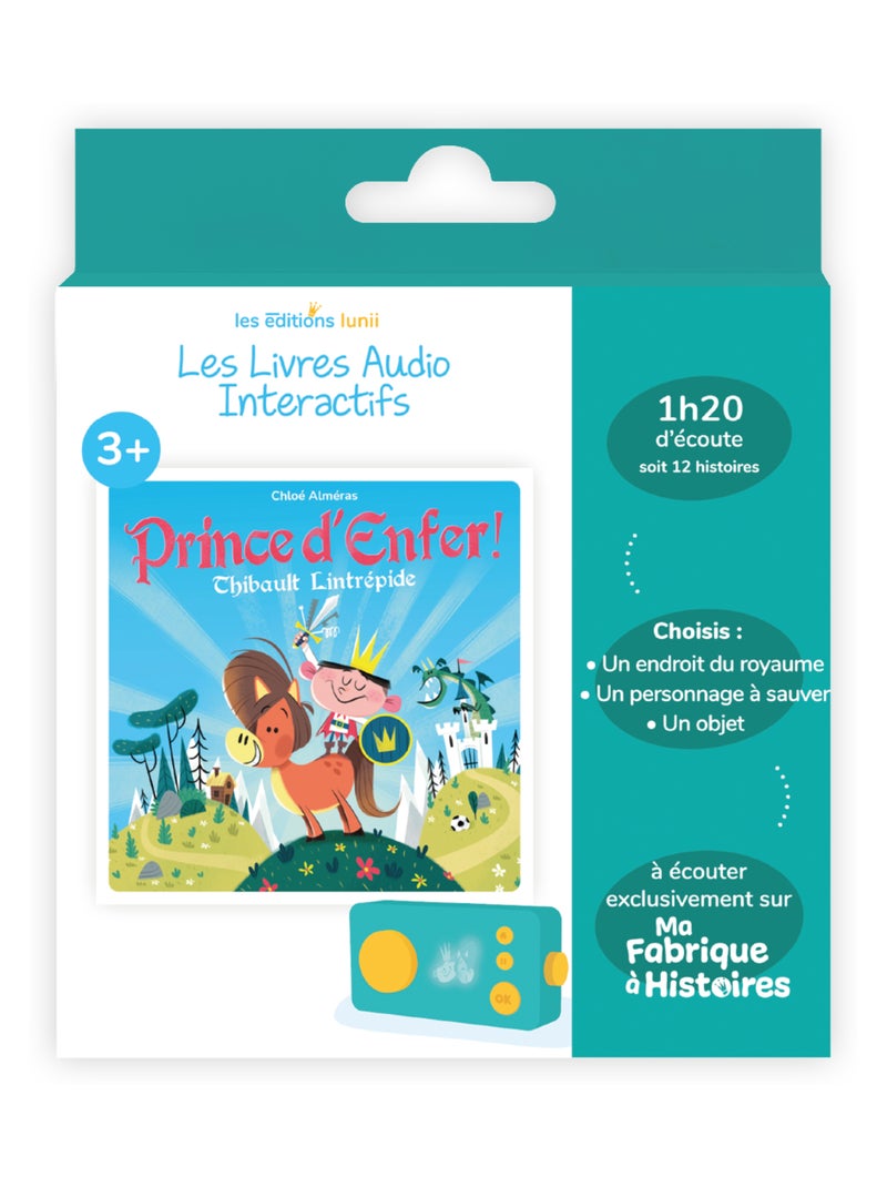 Lunii - Livre audio Prince d'Enfer - dès 3 ans pour Ma Fabrique à Histoires et FLAM Multicolore - Kiabi