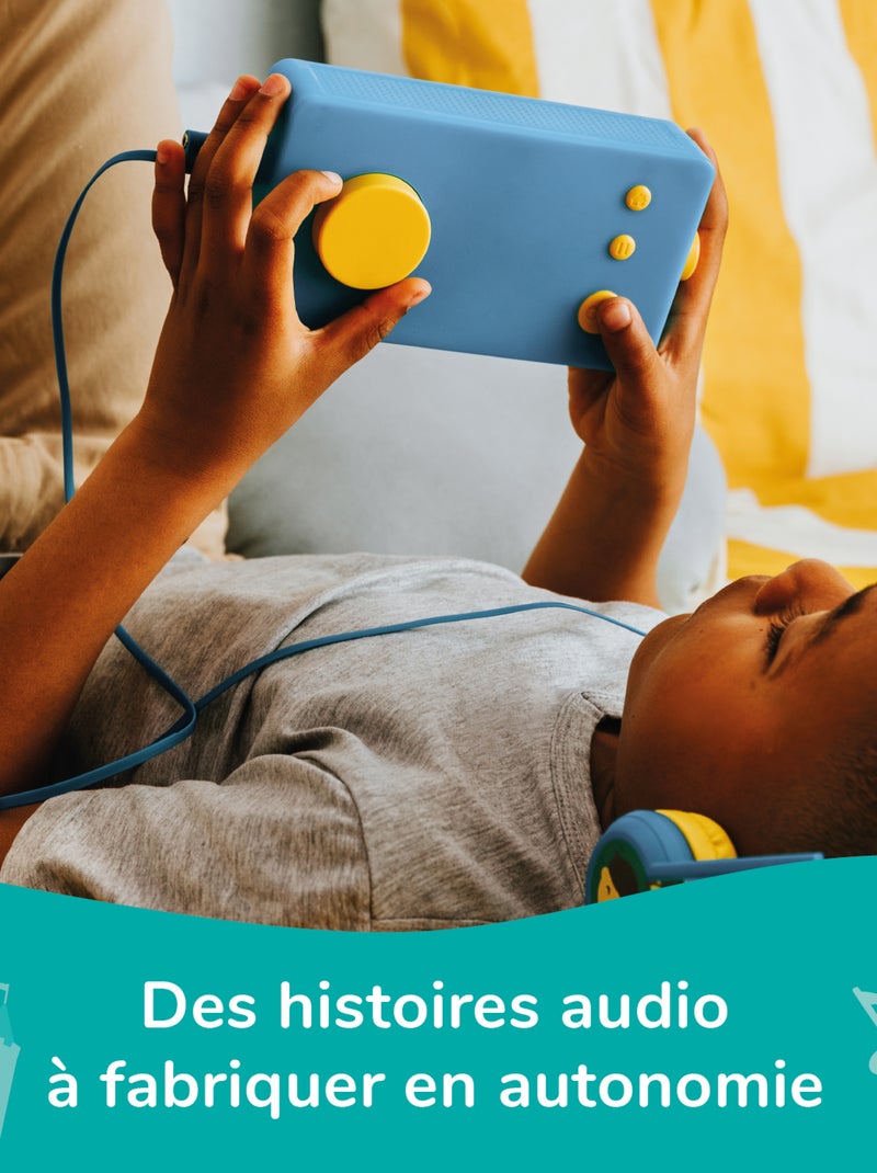 Lunii - Ma Fabrique à Histoires - Conteuse pour enfants de 3 à 8 ans Bleu - Kiabi