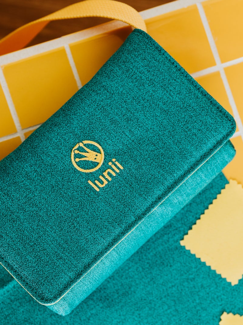 Lunii - Ma Pochette Lunii - Housse de Transport pour Ma Fabrique à Histoires Vert d'eau - Kiabi