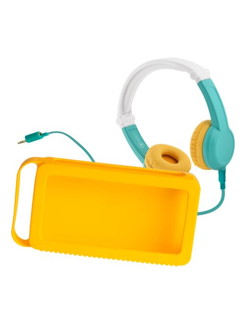 Lunii - Pack accessoires pour Ma Fabrique à Histoires - Casque audio Octave et Coque Odile Jaune - Kiabi