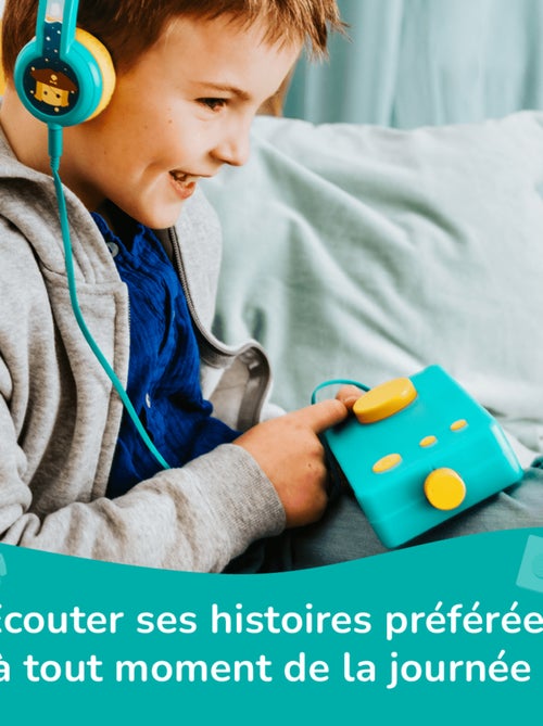 Lunii - Pack nomade Ma Fabrique à Histoires - Casque Octave assorti et Ma Pochette de transport - Kiabi