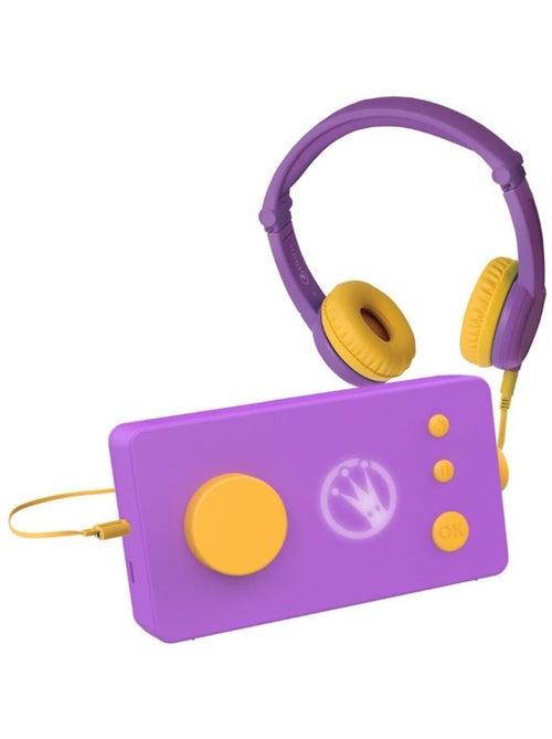 Lunii - Pack Voyage Ma Fabrique à Histoires Violette et son Casque audio assorti Violet - Kiabi