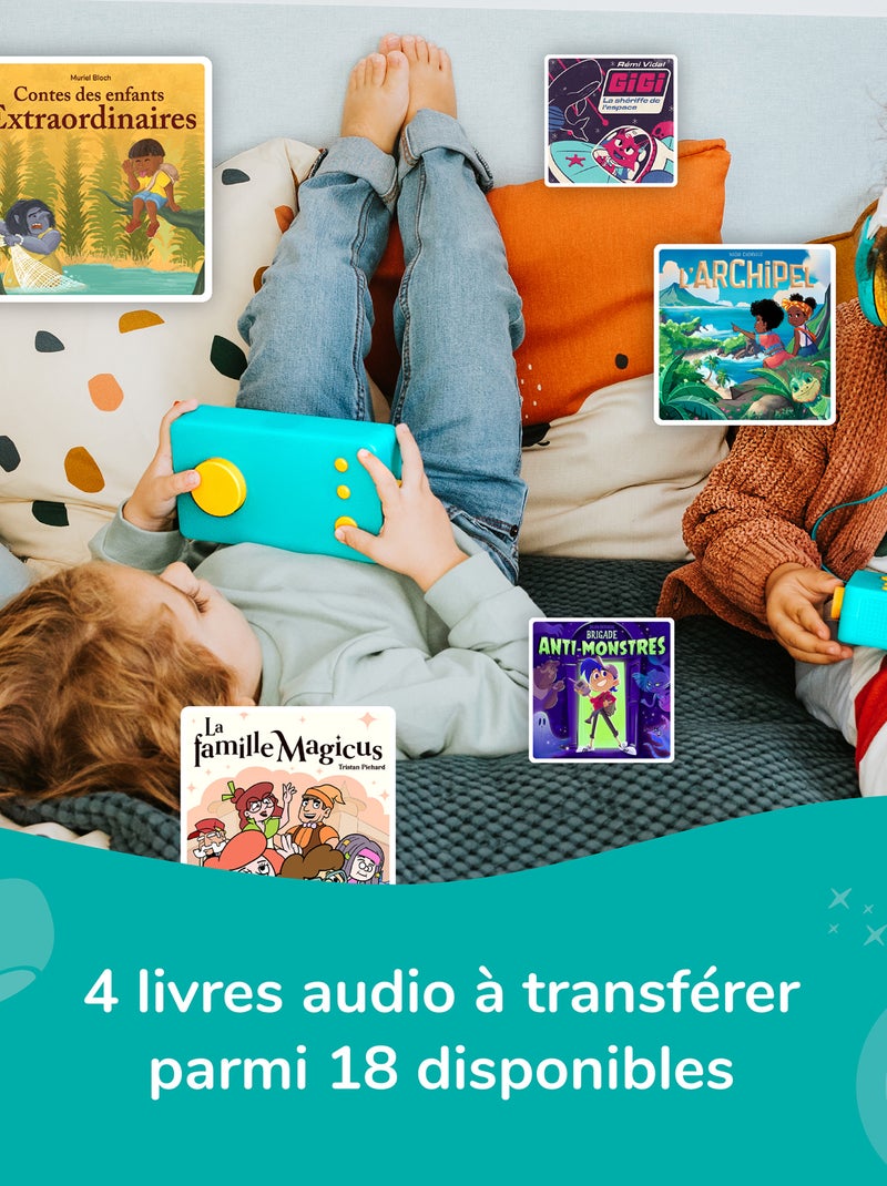 Lunii – Coffret Aventures Fantastiques – 100 Histoires + 4 Livres Audio N/A - Kiabi