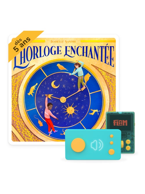 Lunii – Coffret Horloge Enchantée – Livre audio interactif dès 5 ans – Ma Fabrique à Histoires - Kiabi
