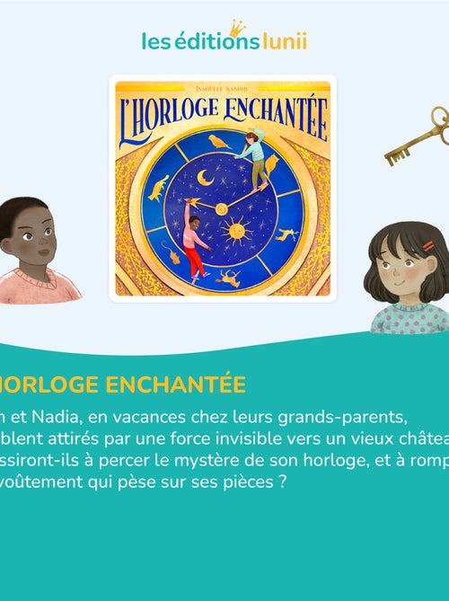 Lunii – Coffret Horloge Enchantée – Livre audio interactif dès 5 ans – Ma Fabrique à Histoires - Kiabi