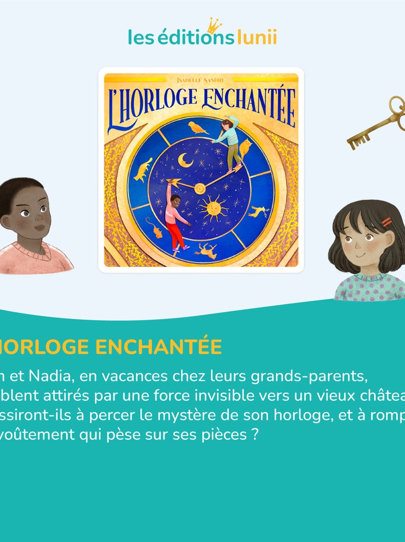 Lunii – Coffret Horloge Enchantée – Livre audio interactif dès 5 ans – Ma Fabrique à Histoires N/A - Kiabi