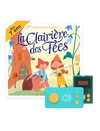 Lunii – Coffret La Clairière des Fées – Livre audio interactif dès 7 ans – Ma Fabrique à Histoires