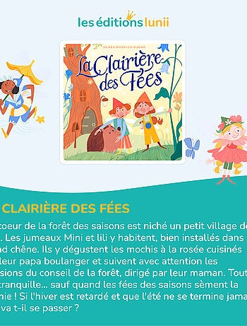 Lunii – Coffret La Clairière des Fées – Livre audio interactif dès 7 ans – Ma Fabrique à Histoires