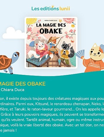 Lunii – Coffret La Magie des Obake – Livre audio interactif