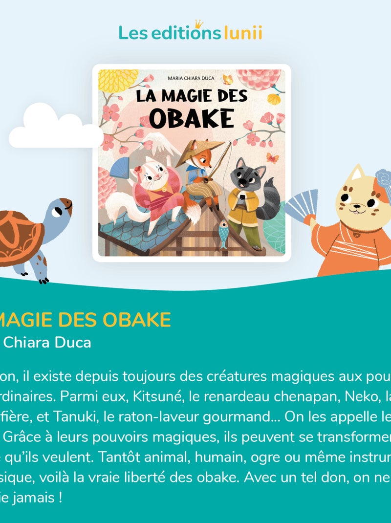 Lunii – Coffret La Magie des Obake – Livre audio interactif Multicolore - Kiabi