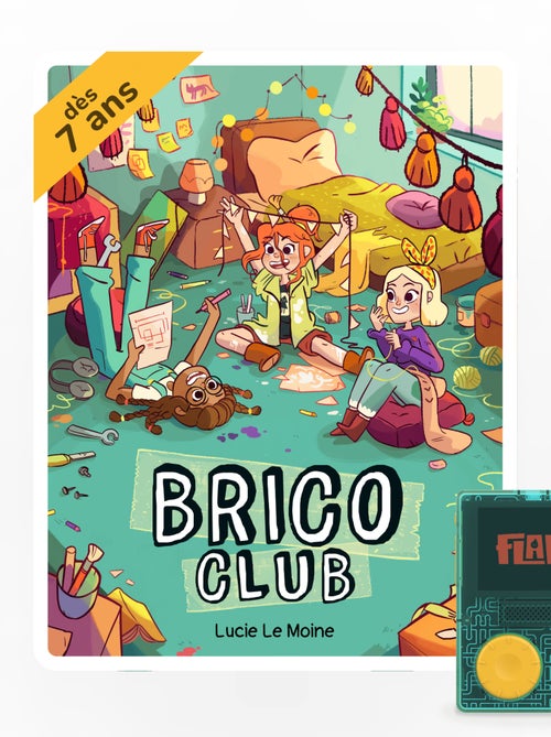 Lunii – Coffret Le Brico-Club – Livre audio dès 7 ans pour FLAM - Kiabi