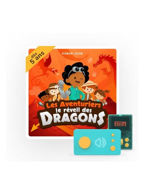 Lunii – Coffret Le Réveil des Dragons – Livre Audio Interactif dès 5 ans - Kiabi