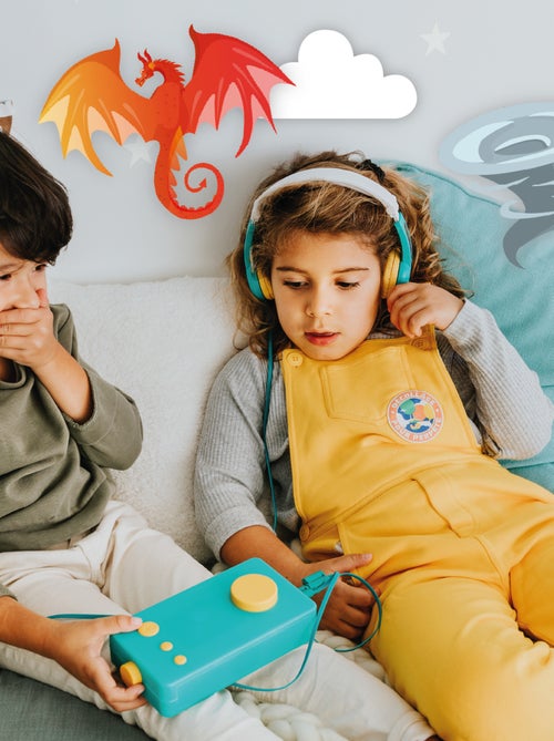 Lunii – Coffret Le Réveil des Dragons – Livre Audio Interactif dès 5 ans - Kiabi