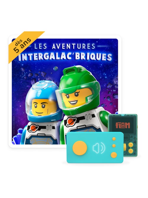 Lunii – Coffret Les Aventures Intergalac'Briques | Livre Audio Interactif dès 5 ans - Kiabi