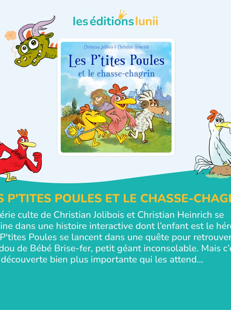Lunii – Coffret Les P’tites Poules – Livre audio interactif dès 5 ans – Ma Fabrique à Histoires N/A - Kiabi