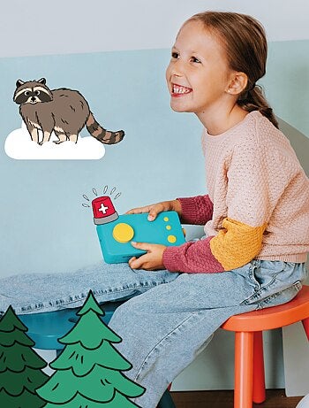 Lunii – Coffret Margot apprentie véto au Canada – Livre audio dès 7 ans