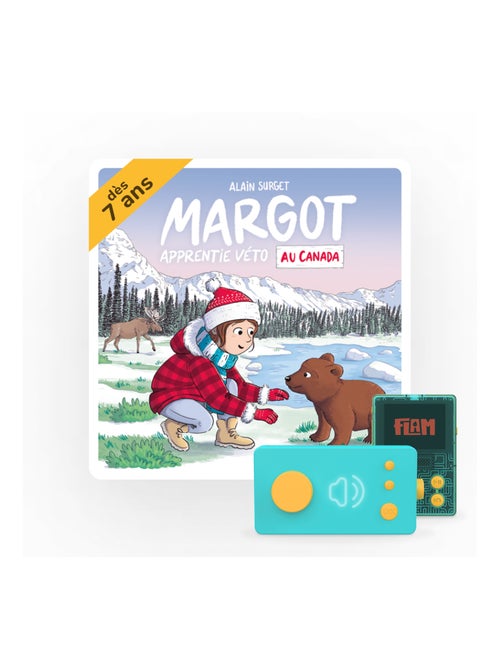 Lunii – Coffret Margot apprentie véto au Canada – Livre audio dès 7 ans - Kiabi