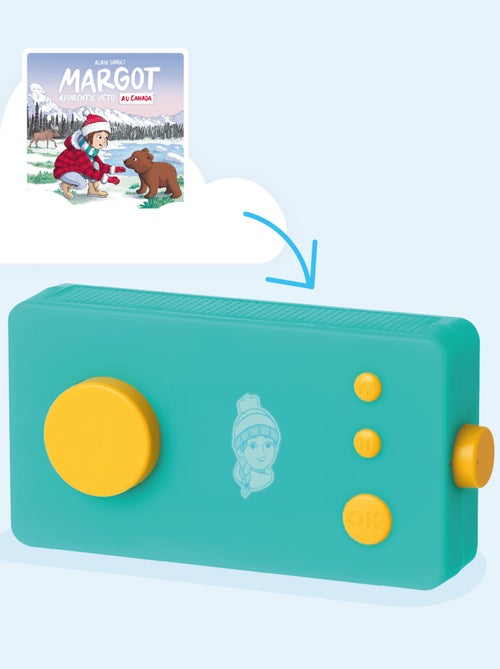 Lunii – Coffret Margot apprentie véto au Canada – Livre audio dès 7 ans - Kiabi