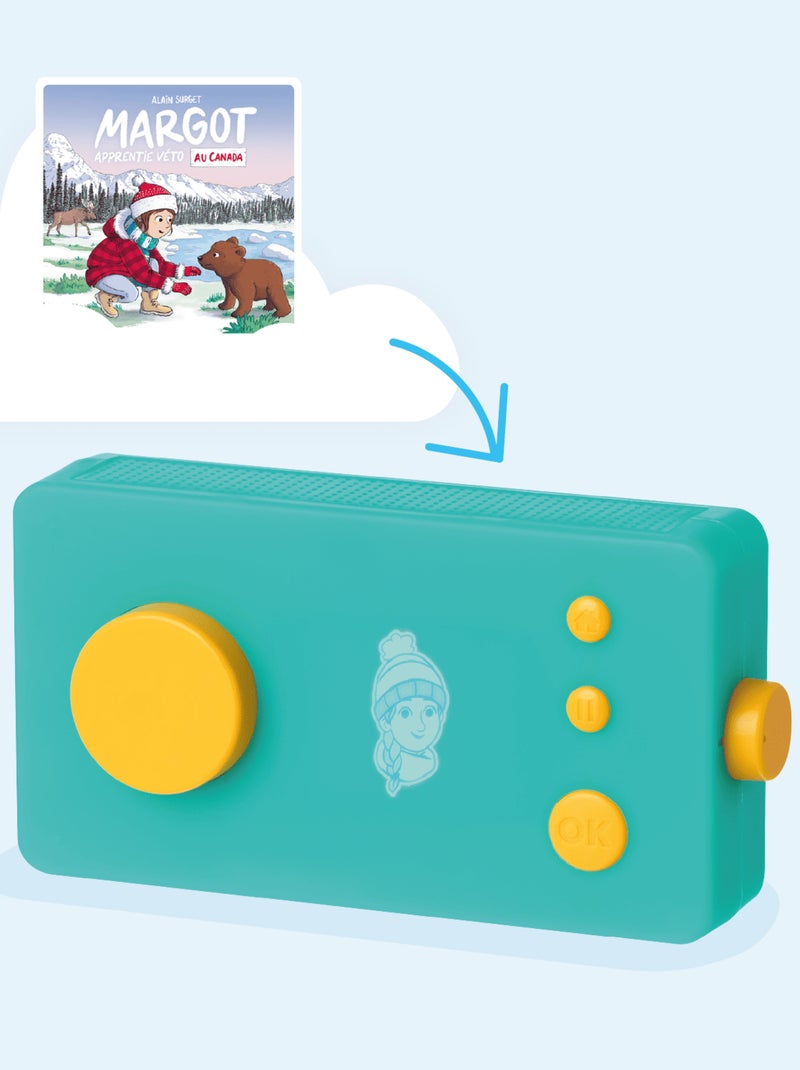 Lunii – Coffret Margot apprentie véto au Canada – Livre audio dès 7 ans Multicolore - Kiabi