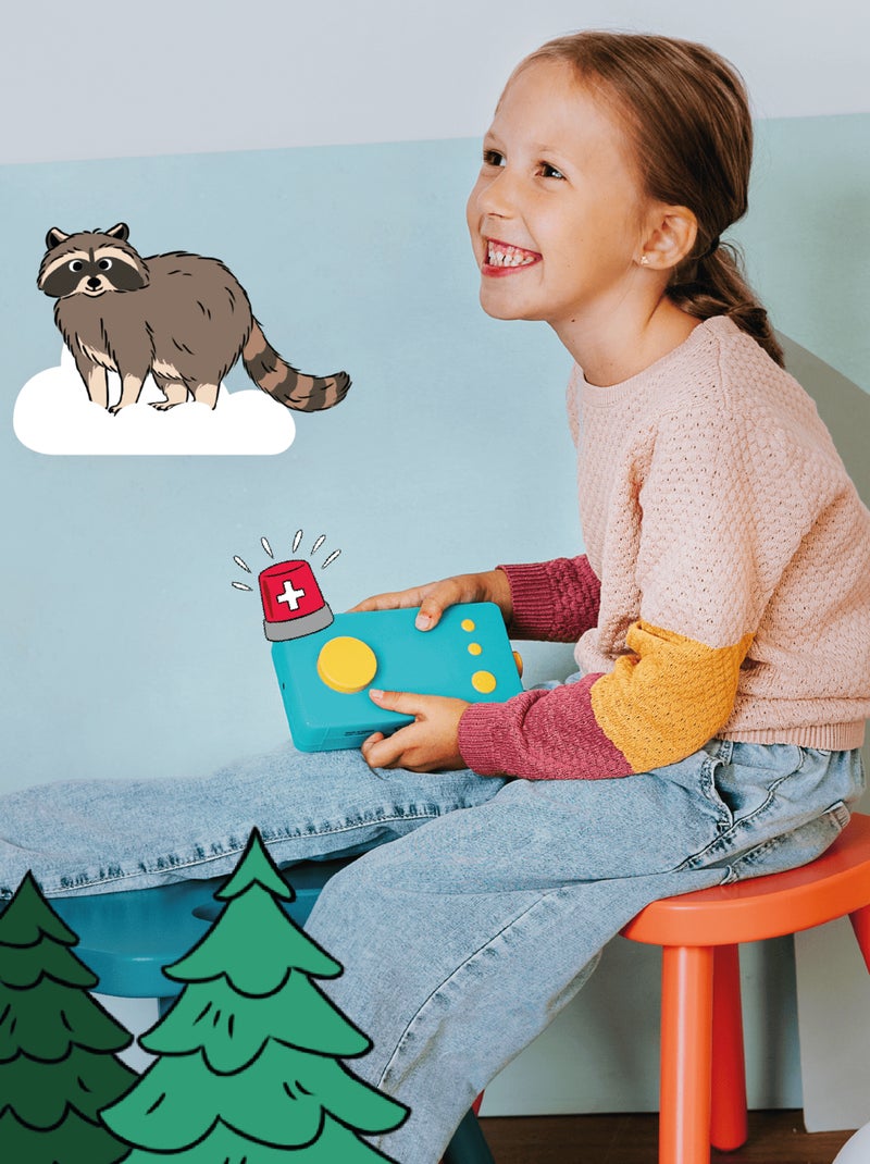 Lunii – Coffret Margot apprentie véto au Canada – Livre audio dès 7 ans Multicolore - Kiabi