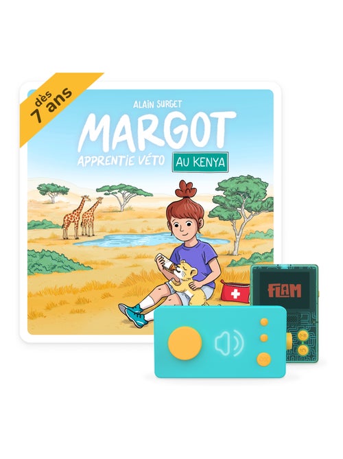 Lunii – Coffret Margot au Kenya – Livre audio interactif dès 7 ans – Ma Fabrique à Histoires - Kiabi