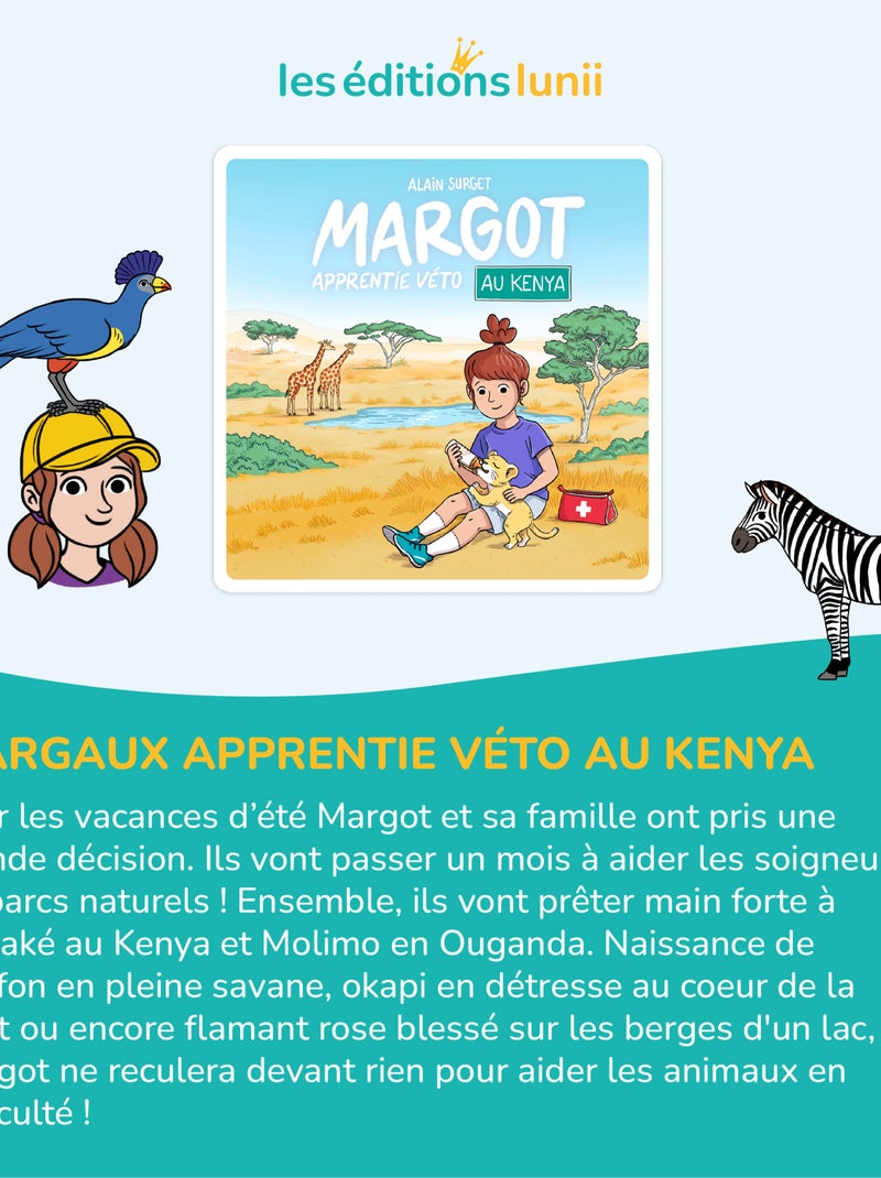 Lunii – Coffret Margot au Kenya – Livre audio interactif dès 7 ans – Ma Fabrique à Histoires N/A - Kiabi