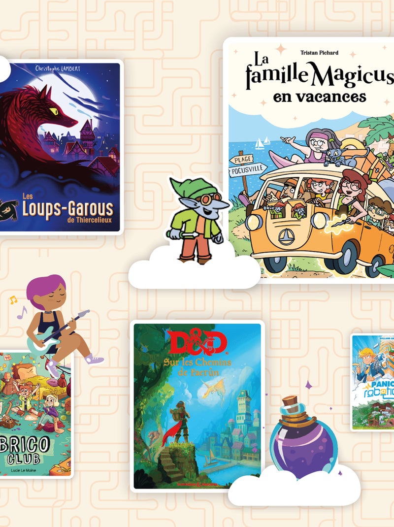 Lunii – Coffret Panique Robotique – Livre audio dès 9 ans pour FLAM Multicolore - Kiabi