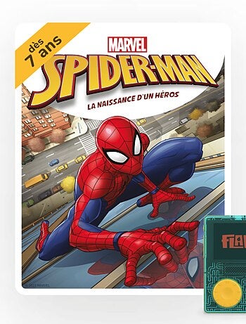 Lunii – Coffret Spiderman de Marvel – Livre audio dès 7 ans pour FLAM