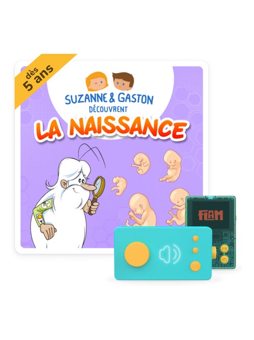 Lunii – Coffret Suzanne & Gaston : La Naissance – Livre audio dès 5 ans – Ma Fabrique à Histoires - Kiabi