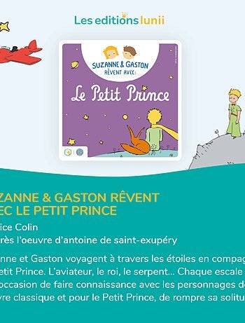 Lunii – Coffret Suzanne & Gaston rêvent avec Le Petit Prince – Livre audio dès 5 ans
