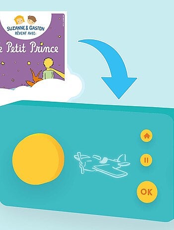 Lunii – Coffret Suzanne & Gaston rêvent avec Le Petit Prince – Livre audio dès 5 ans